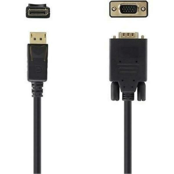 Pulse Radar Belkin 6 ft. Display Port to Vga Male-Male Cable Black PU647421